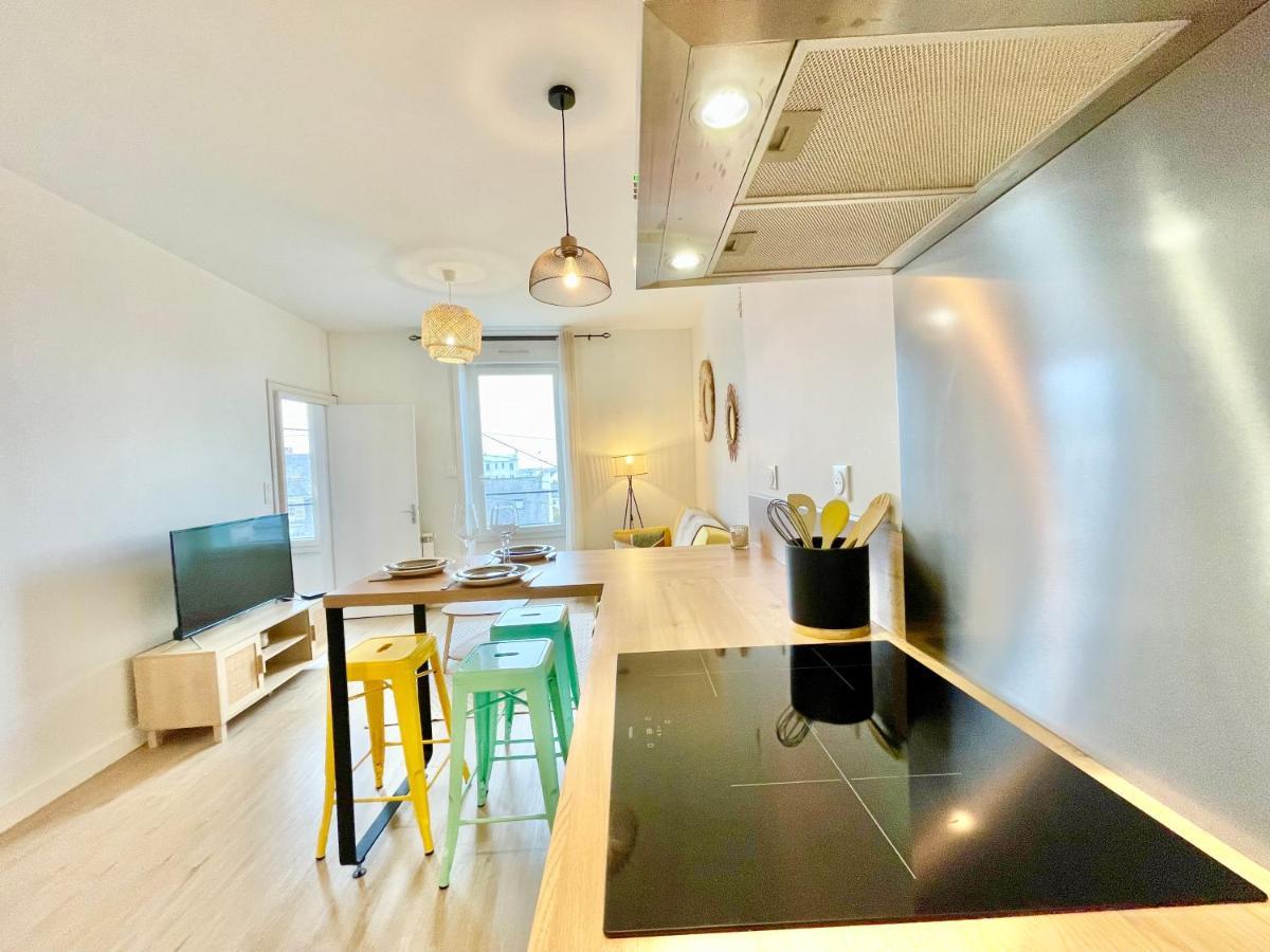 Brest - Le Gestin - Appartements - Lumineux - Tout Confort - Fibre Internet Kültér fotó