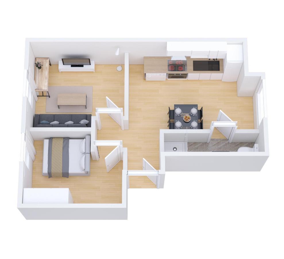 Brest - Le Gestin - Appartements - Lumineux - Tout Confort - Fibre Internet Kültér fotó